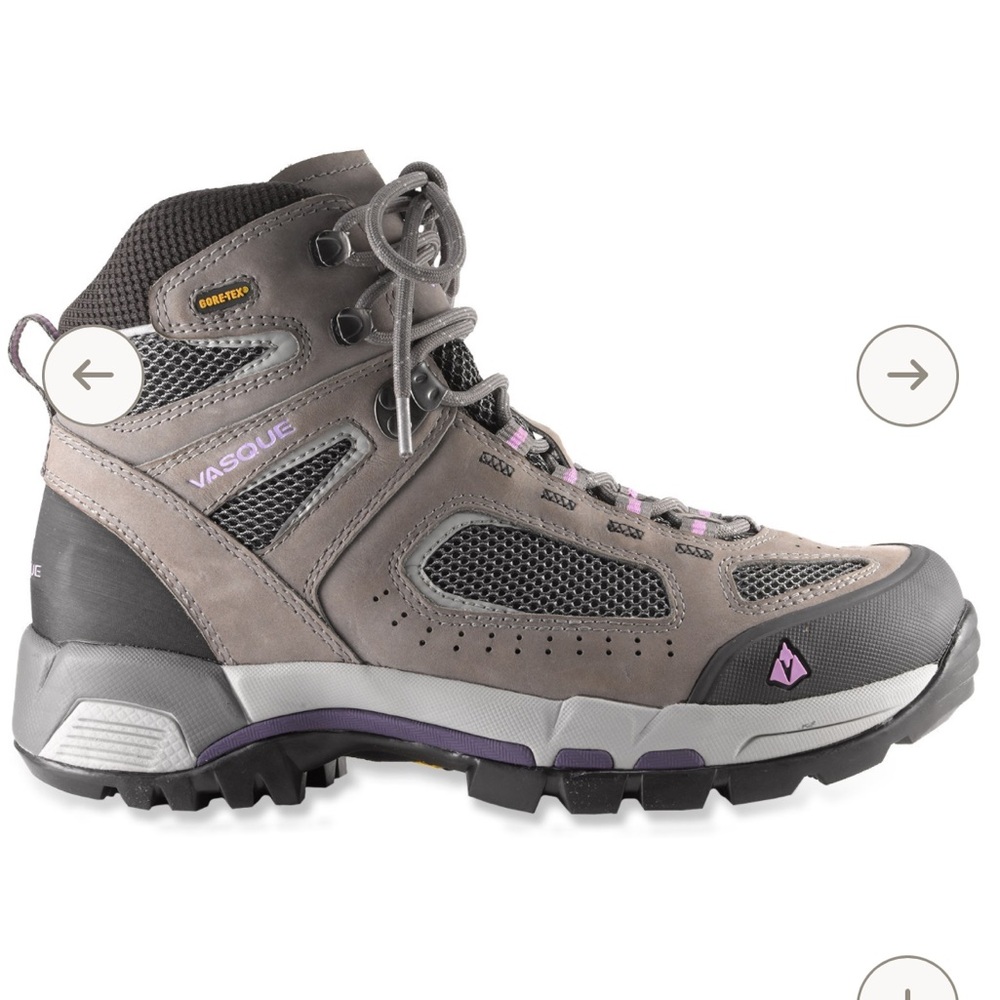 Vasque Women's Breeze 2.0 Mid GTX Hiking Boots - Gargoyle/African Violet - SZ 8